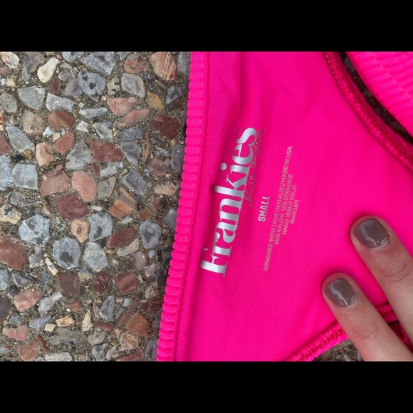 Frankie’s Jenna Top & Boots Bottom Hot Throb Pink - Picture 4 of 7